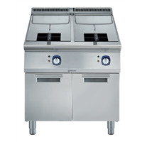 Φριτέζα Ηλεκτρική Επιδαπέδια - 2x15LT - 80CM - Σ90